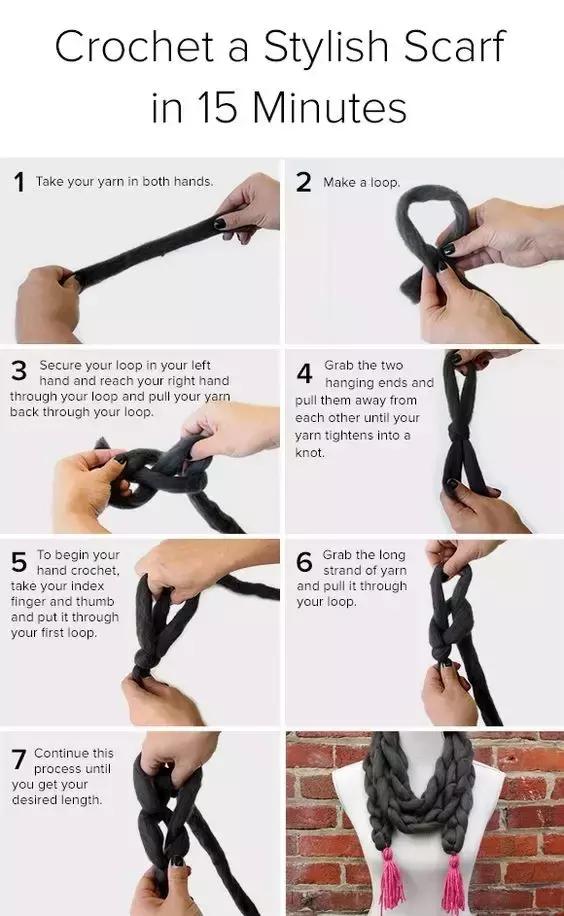 只有毛线能干嘛,只有毛线没有钩针可以做什么