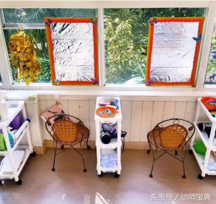 幼儿园区角美发屋环创,幼儿园角色扮演小剧院