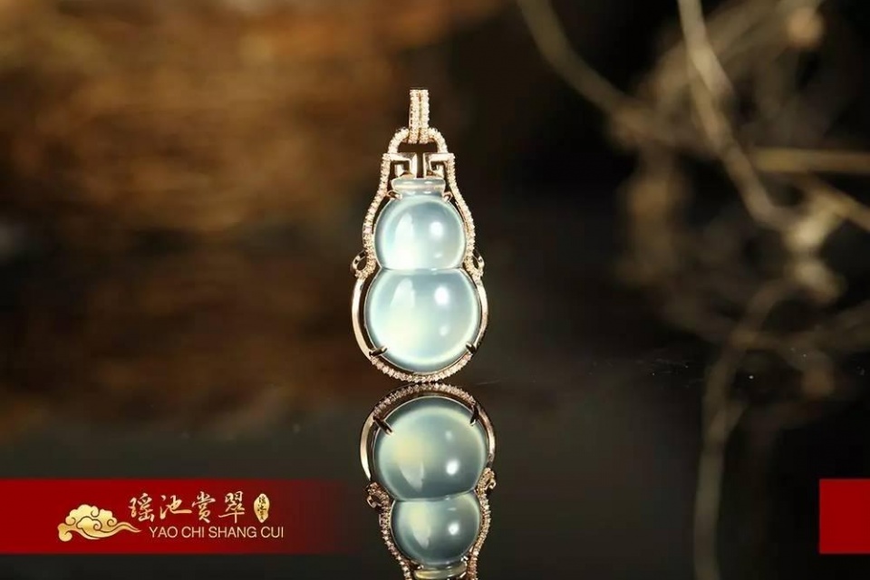 金丝线玉石雕件,翡翠雕件招财