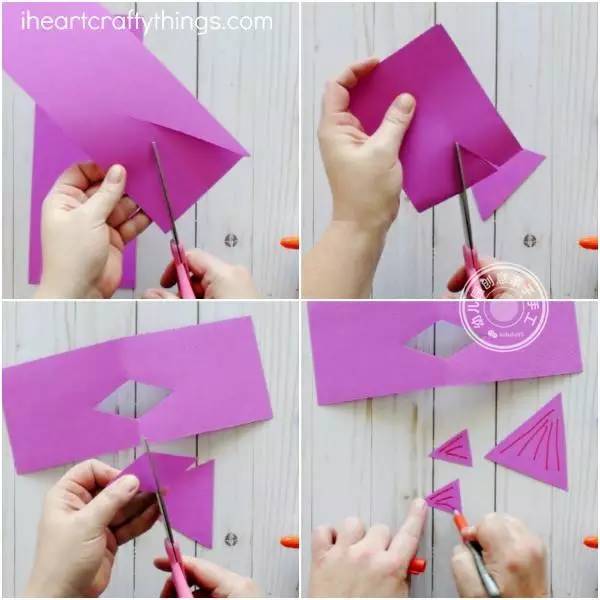 幼儿园简单卡纸小贺卡,卡纸贺卡幼儿园手工