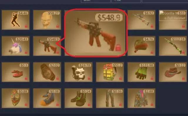 虚拟交易、仿股市涨跌、非法*彩博**，游戏饰品也有商业帝国