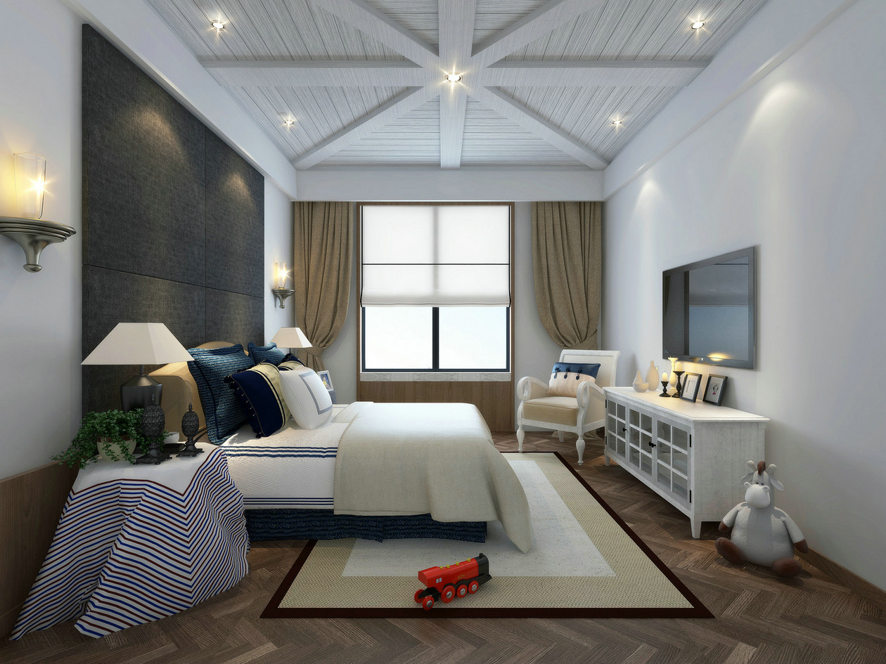 4-5岁儿童房装修风格,7-12岁儿童房装修风格简单