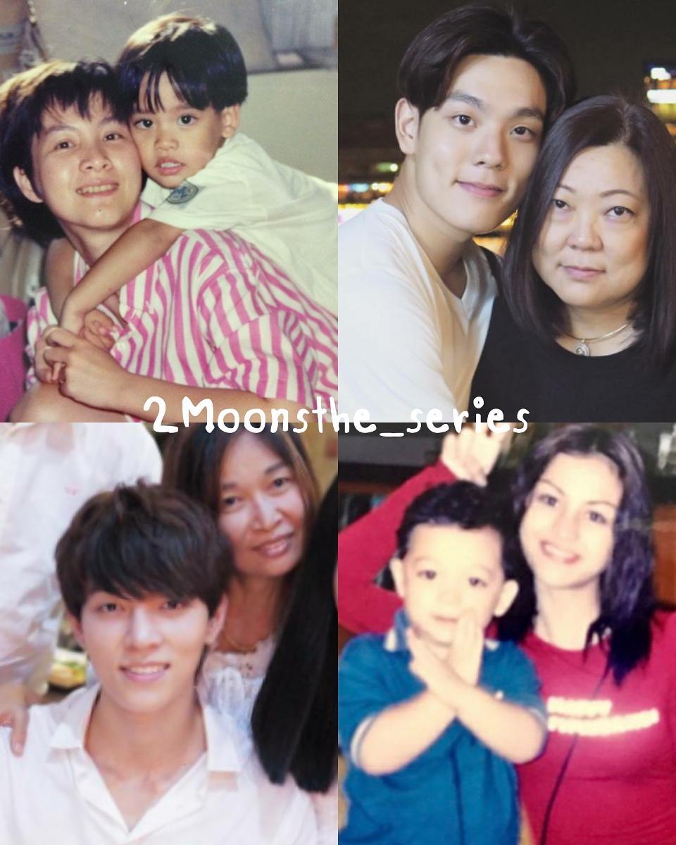 泰国母亲节，来看看泰星与母亲的有爱照片吧！