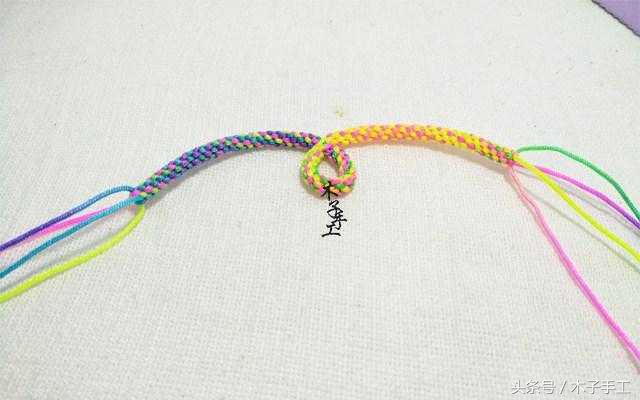 爱心铜钱红绳编织手链,十里桃花爱心红绳手链编织