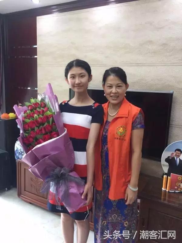 以674分高中清华大学的丰顺才女照片曝光，果然是才貌双全啊！