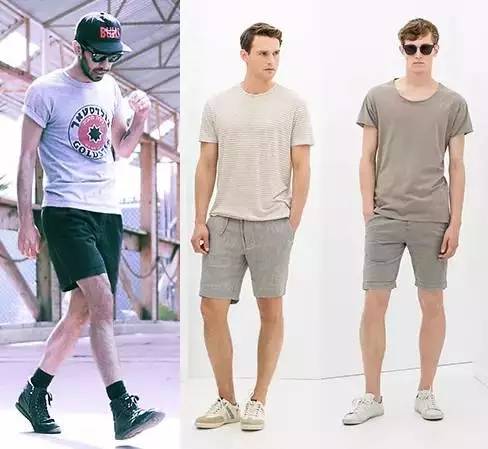 男生帅气短裤,男生穿怎样的短裤好看新款