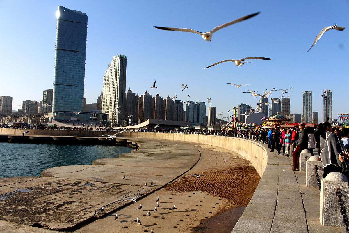 大连景点推荐冬天,大连东港旅游景点