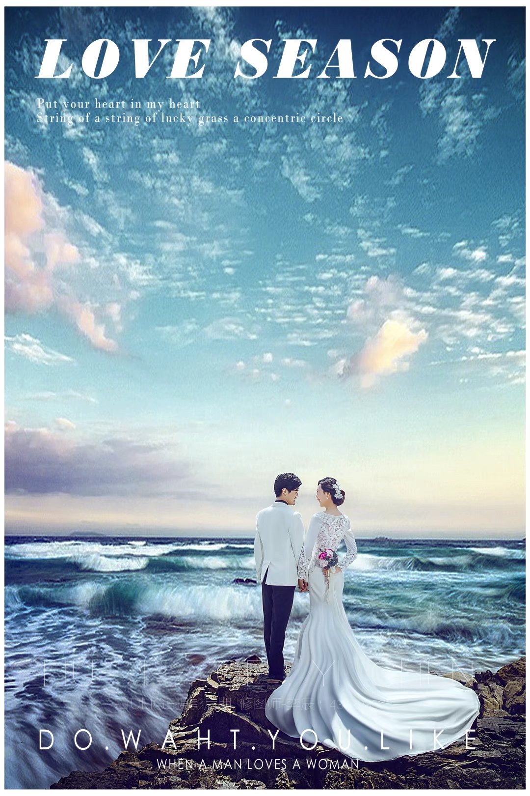 ps大神p婚纱照,ps结婚照怎么p比较好