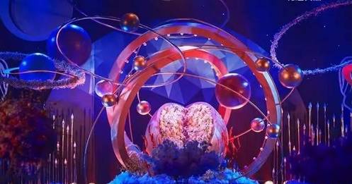 星空婚礼布置效果图,星空婚礼现场布置需要多长时间
