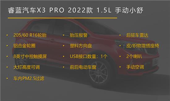 睿蓝x3pro5万级suv不二之选,睿蓝x3pro落地价