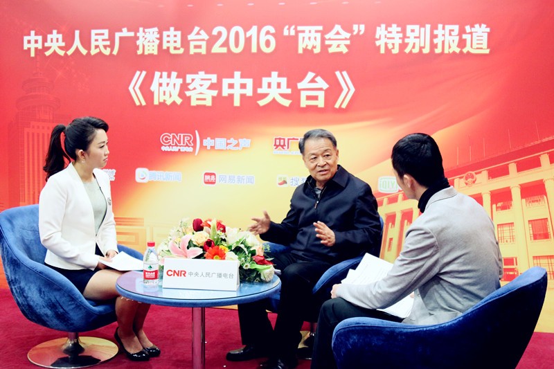 做客中央台交通部部长杨传堂通过中国之声微搏发布了什么心声？