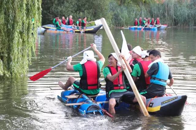 自制皮划艇比赛,海外旅行日记2