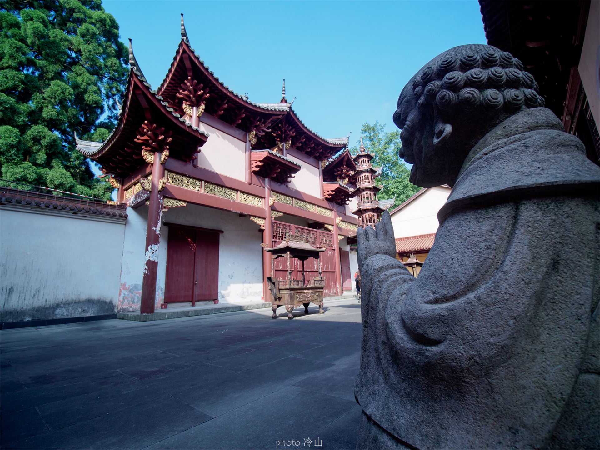 华顶千年杜鹃林,天台山石梁瀑布华顶杜鹃
