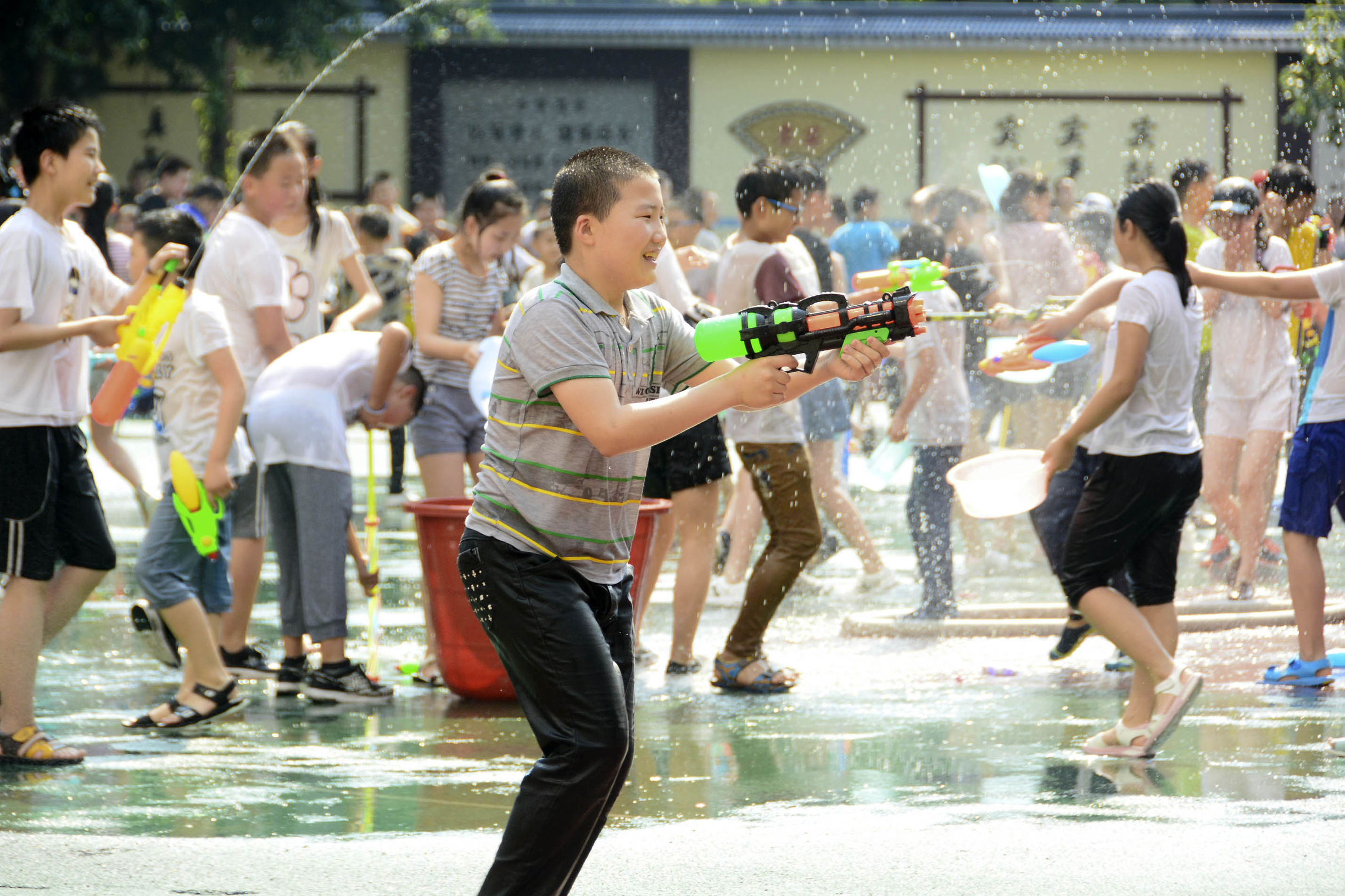 巴州三中训练,小学三下乡趣味课程