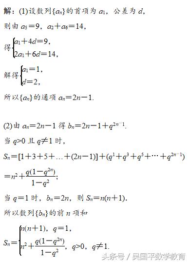 学数列的方法和技巧,数列必背基础知识