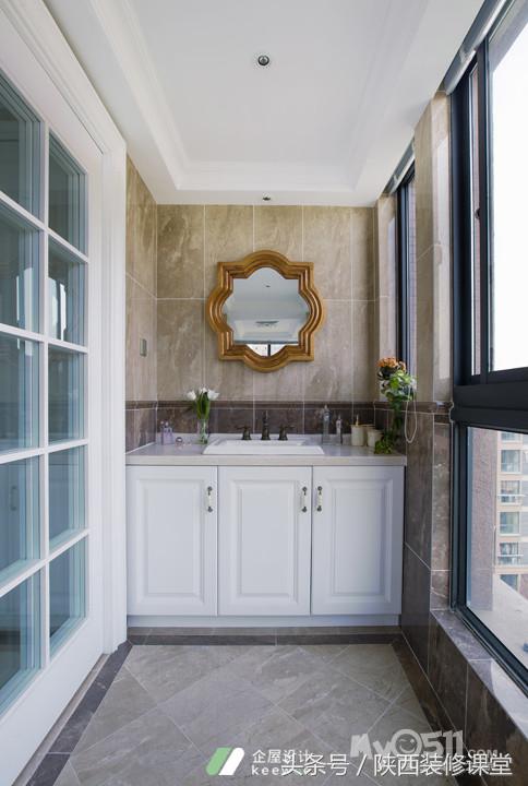 10万美式经典装修三室两厅,130平方房子美式轻奢装修20万