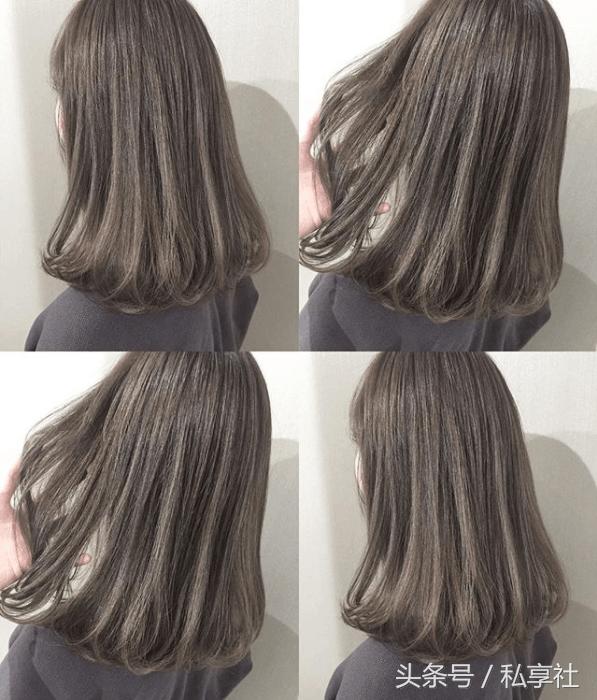 好看的头发颜色渐层挑染,高级感潮色挑染