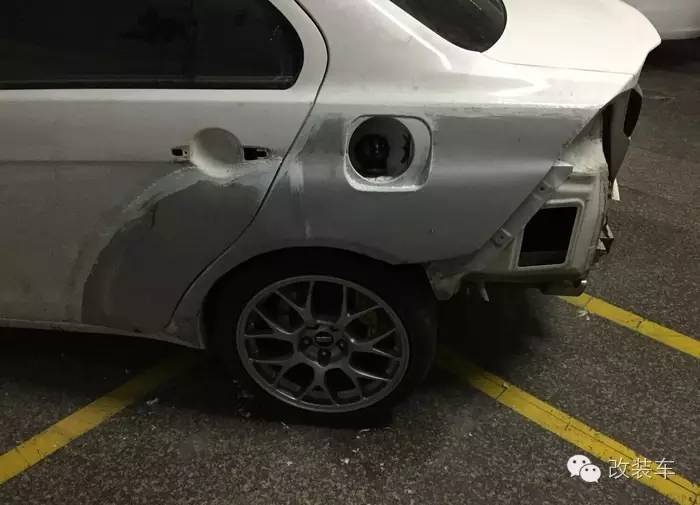 翼神改evo前脸多少钱,最便宜的翼神改evo油箱盖方法