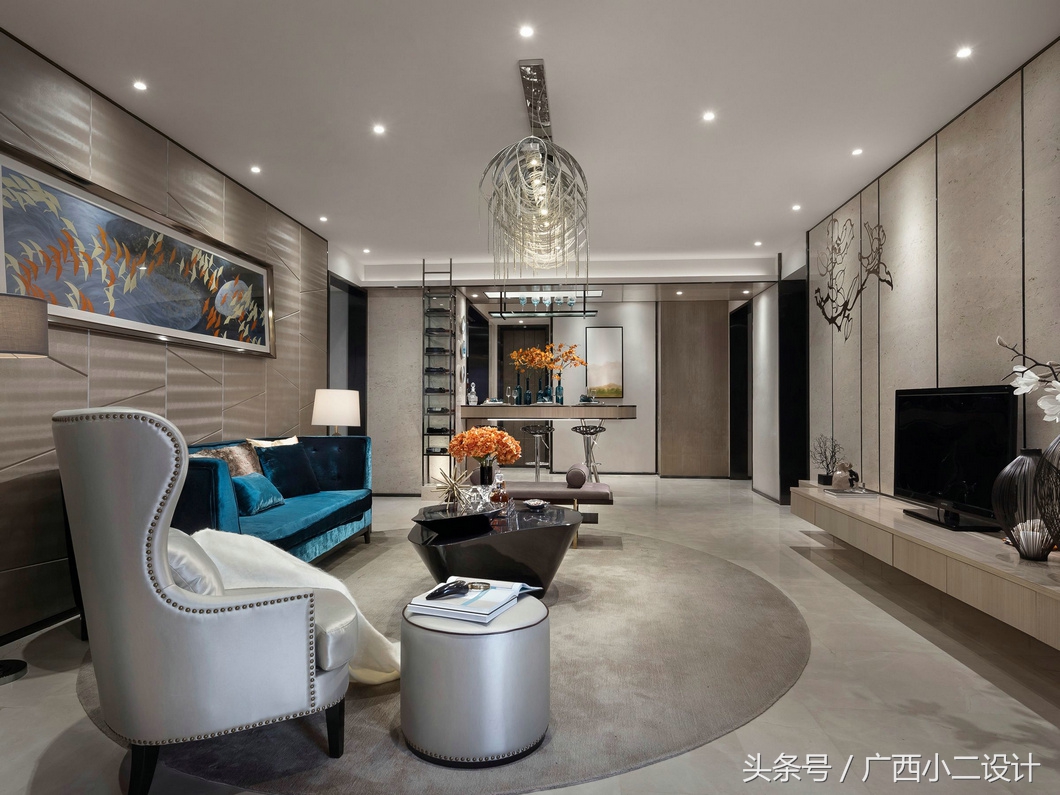 房屋装修风格效果图餐厅客厅一体,各种房间风格装修效果图