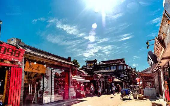 老北京文化古城,老北京的古街