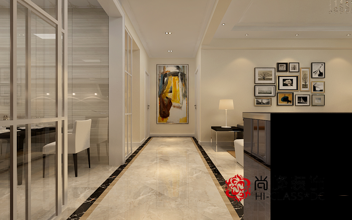 客厅沙发上面有梁如何处理图片,客厅有梁餐边柜做不到边怎么办