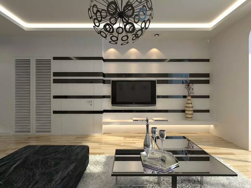 电视墙做隐形门有必要吗,电视墙隐形门怎么做好看又省钱