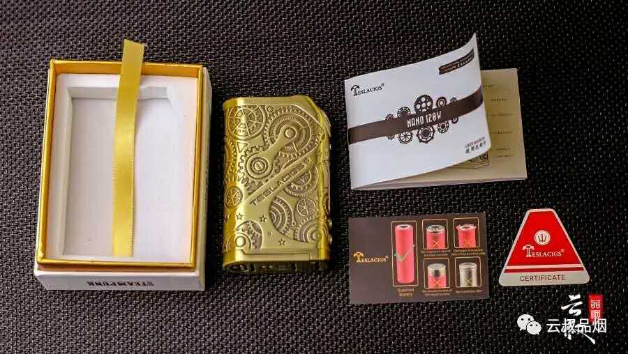 「云叔品烟」蒸汽朋克｜造型炫酷的时光齿轮120W评测报告