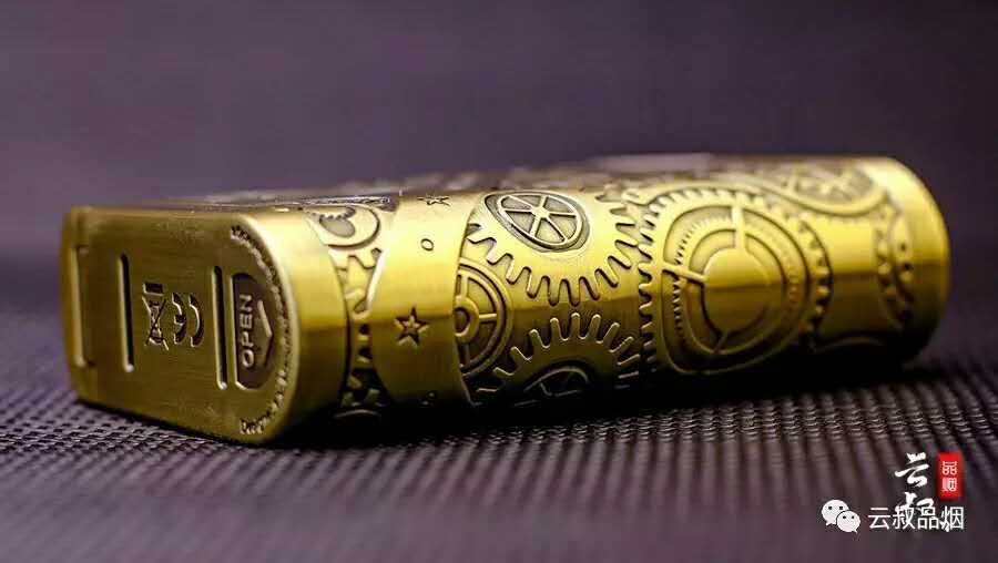 「云叔品烟」蒸汽朋克｜造型炫酷的时光齿轮120W评测报告