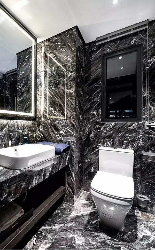 包头御融观邸效果图,包头富力113平米三室两厅装修