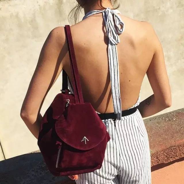 双肩包种草视频,双肩包种草好看能装不贵