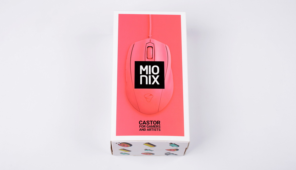 美的不像个游戏鼠标，麦傲尼克斯Castor霜糖红体验