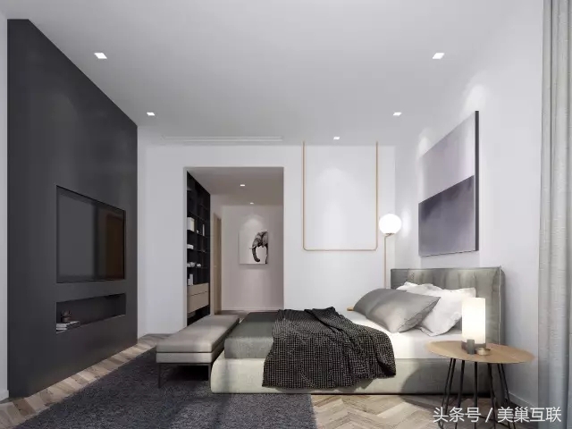 87平小户型灰色系装修,铁西小户型灰白极简装修风格