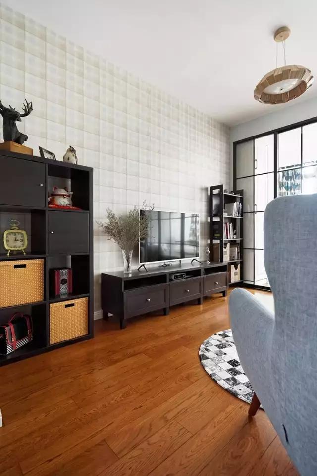 北欧玻璃隔断屏风,北欧风格玻璃隔断效果图大全