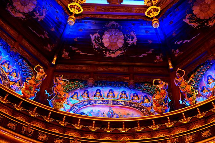 无锡灵山大佛里面有阿弥陀佛,无锡最好三个景点灵山大佛