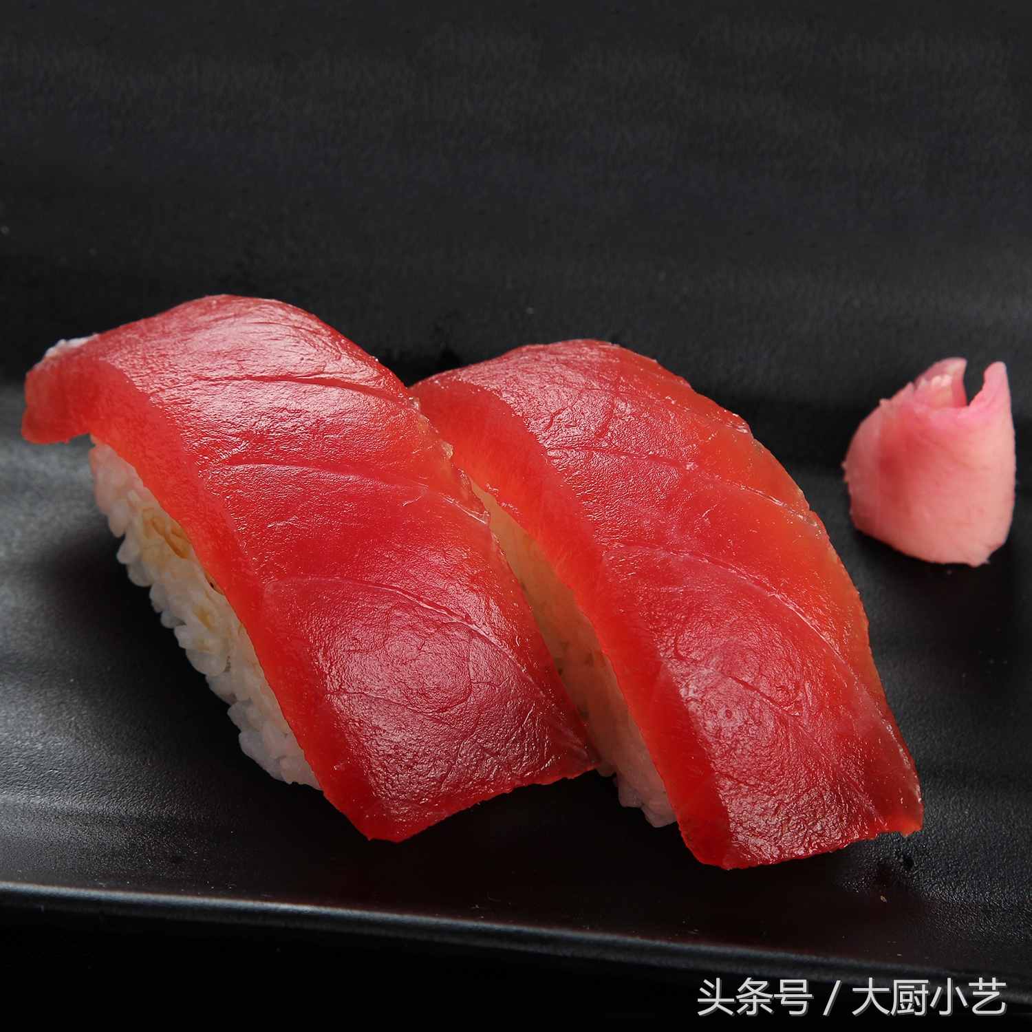 日本金枪鱼刺身生鱼片,真正的蓝鳍金枪鱼生鱼片