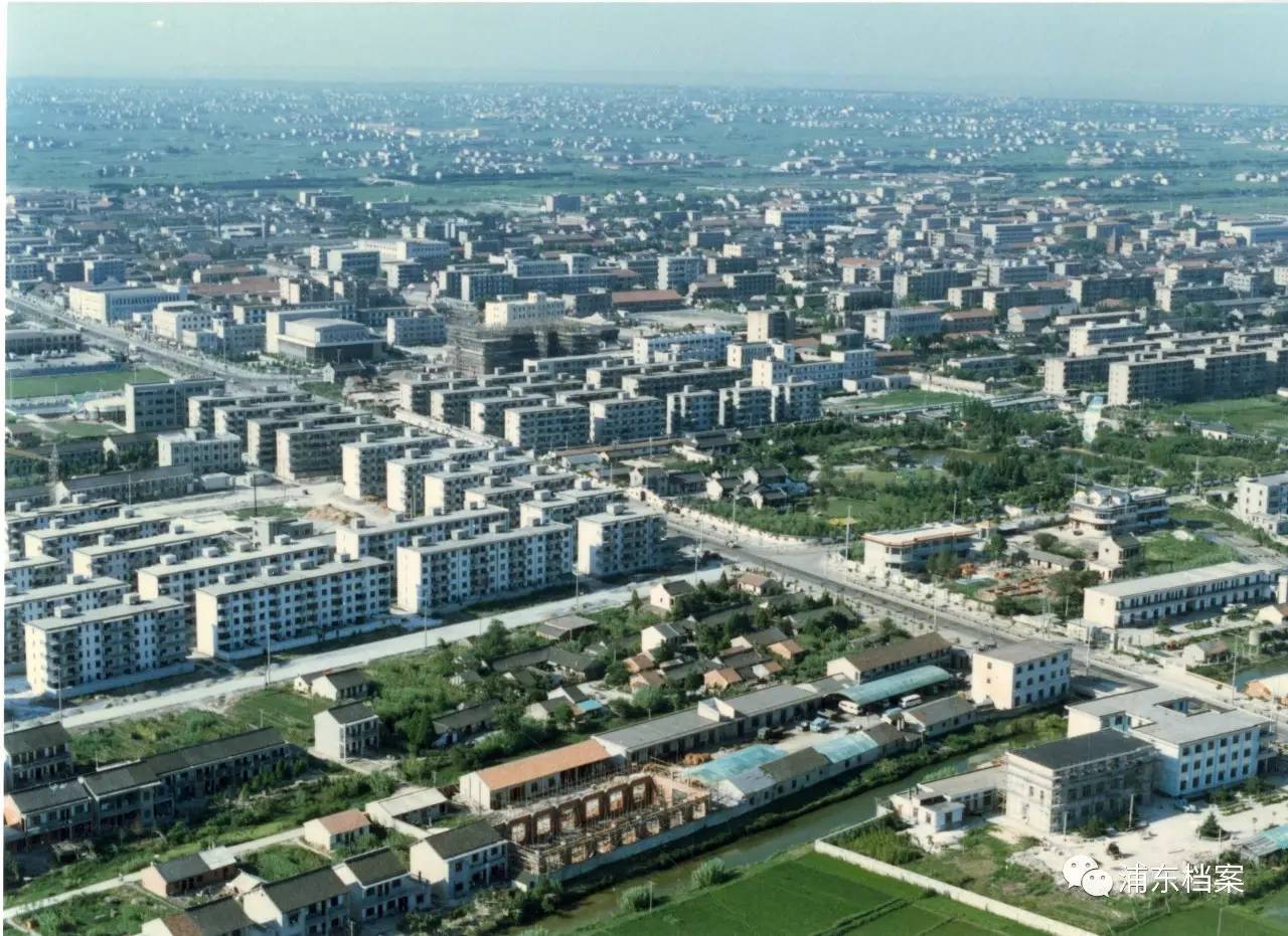 川沙15年的变化,十年前的川沙镇