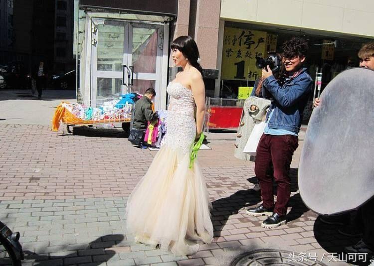 街拍婚纱照风格种类大全,街拍个性婚纱照图片