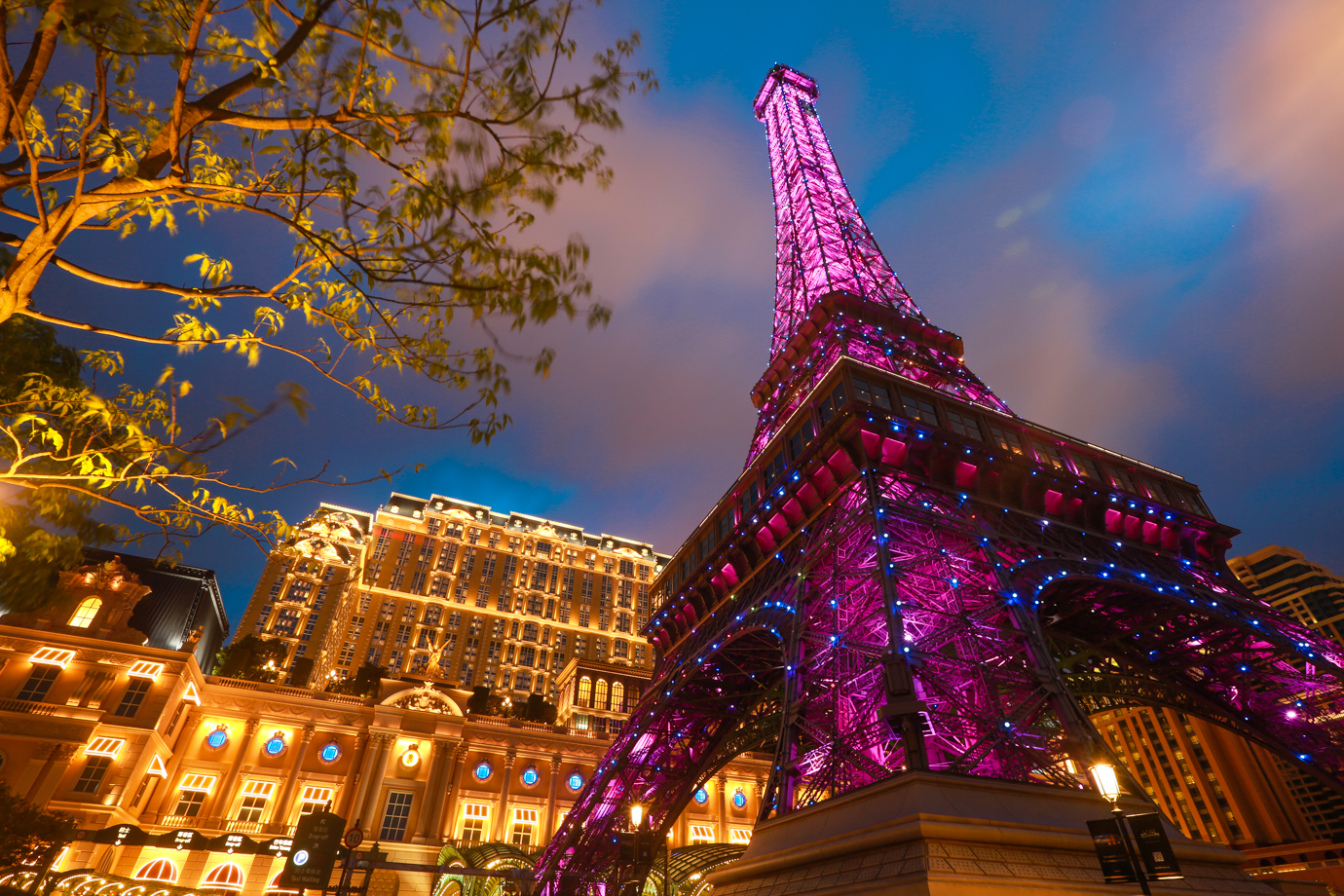 澳门巴黎人，不出国门也能体验的法式风情