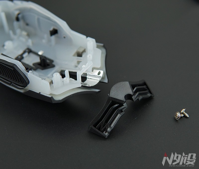 狼蛛580鼠标拆解测评,狼派at966鼠标拆解