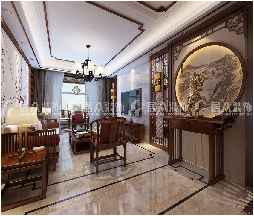 太原龙湖天钜108装修效果,龙湖丽景装修风格