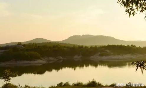 羊山湖日落,铜山湖看日出的地方