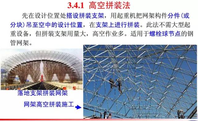 钢结构工程安装流程视频教程,钢结构网架安装视频教程
