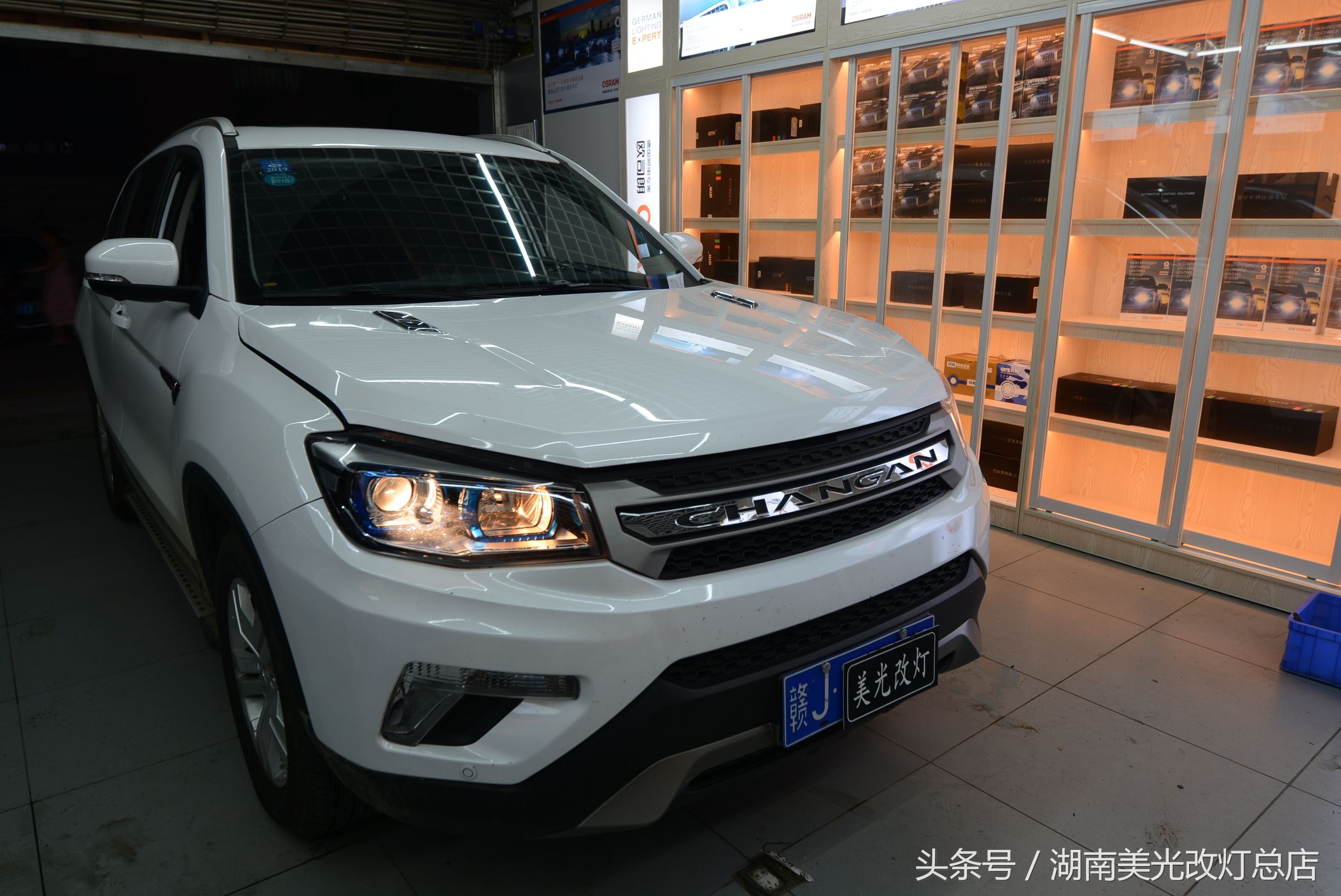 长安cs75车灯可以换更亮的吗,长安cs75可以换led大灯吗