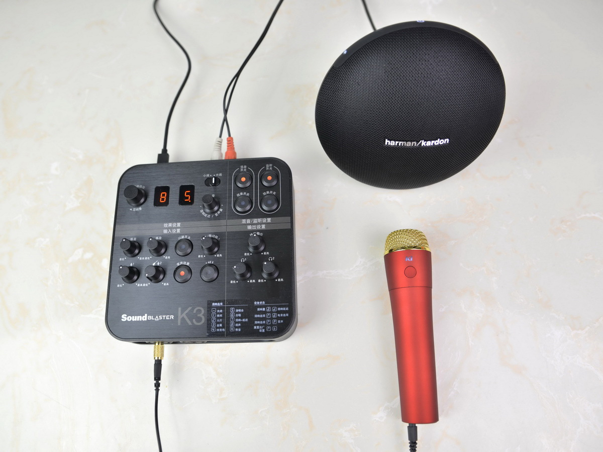 创新让K歌更简单更专业,创新K3外置声卡体验
