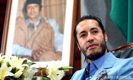 卡扎菲最硬气的儿子,卡扎菲最有血性的儿子