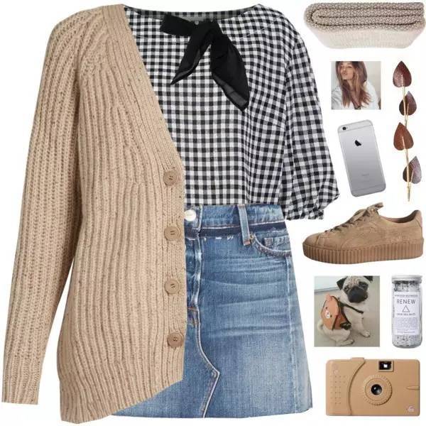 20岁小个子女生衣服全套搭配,100元小个子女生穿搭