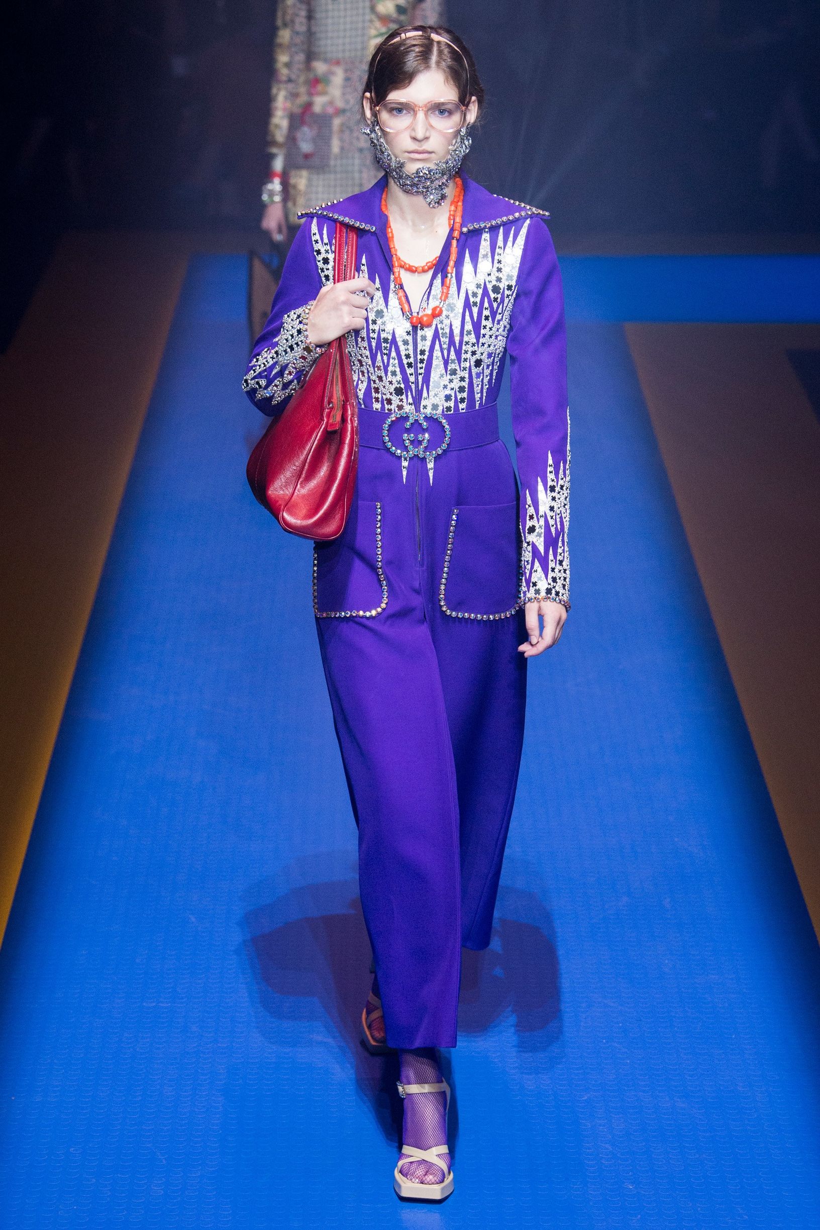 gucci2018春夏米兰时装周,米兰时装周gucci肖战