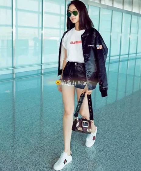 古琦印花小白鞋,古琦小白鞋同款