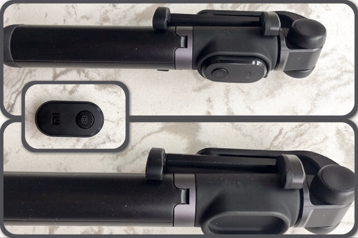 小米蓝牙自拍杆蓝色使用说明,小米变焦支架蓝牙自拍杆测评