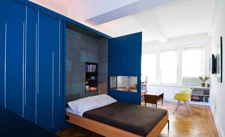 看到这么多的隐形床，头一次知道原来隐形床还可以这样设计